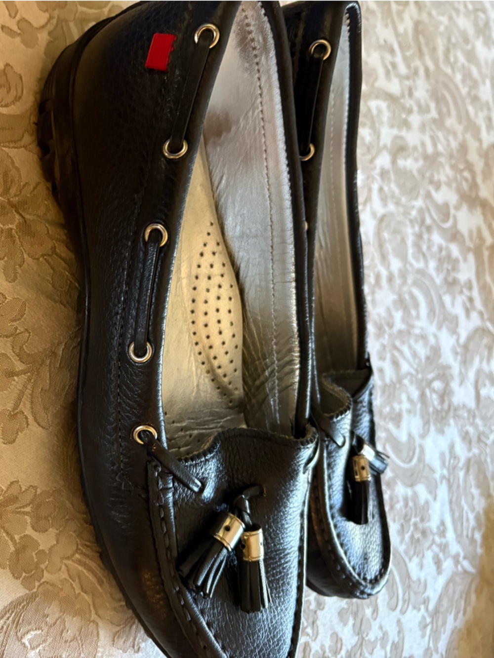 Marc Joseph Tassel Loafers size 9 like new